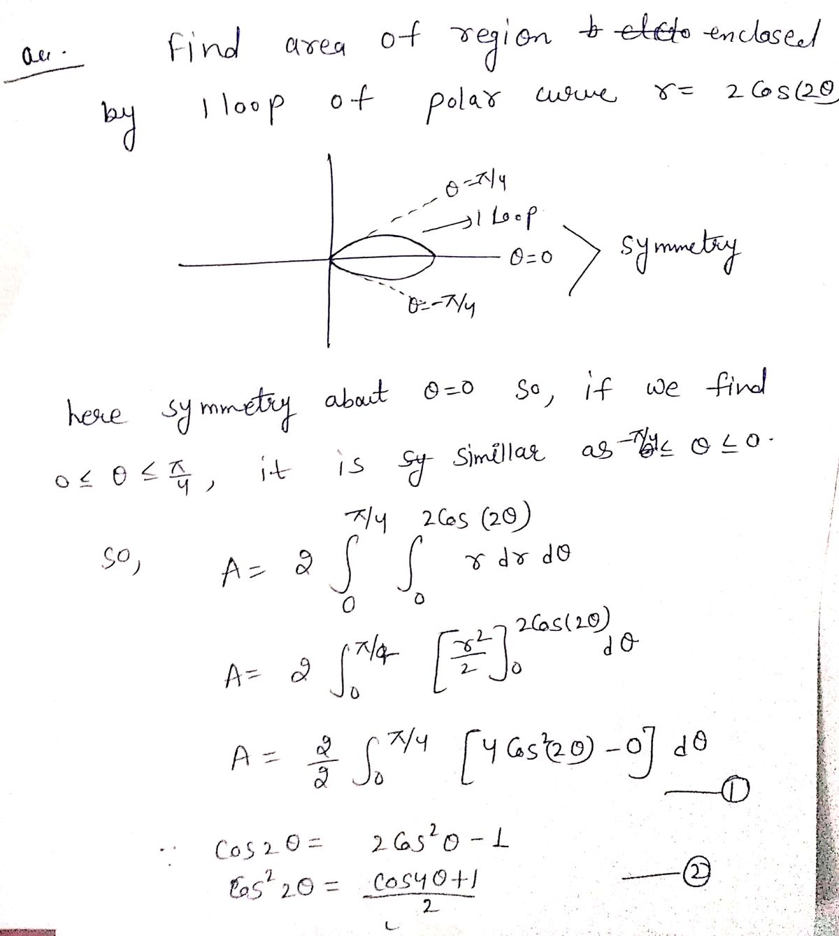 Advanced Math homework question answer, step 1, image 1